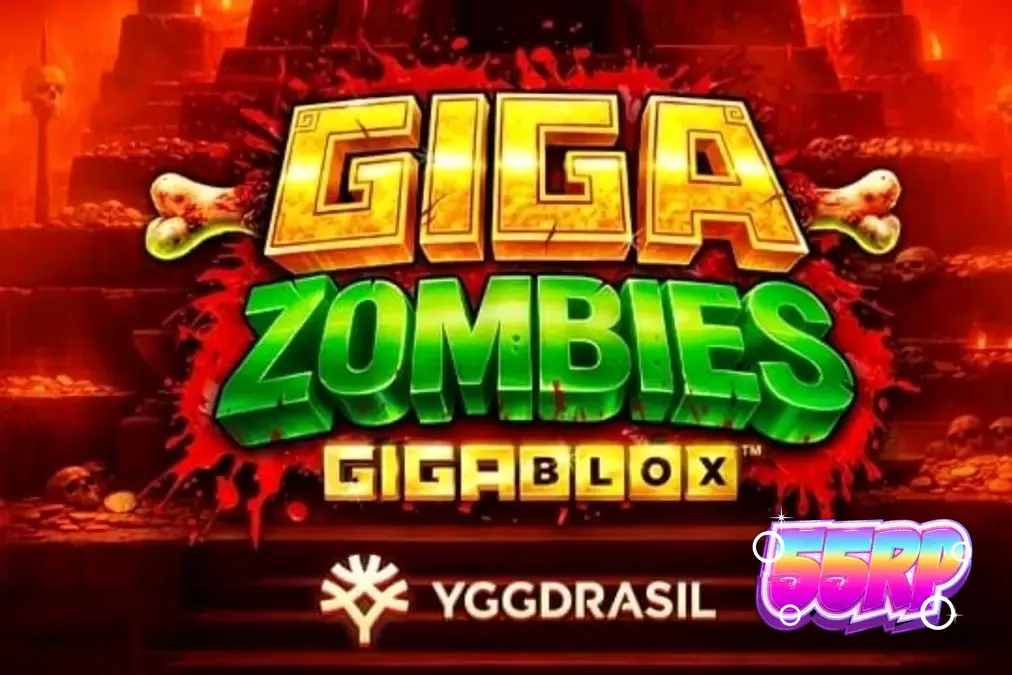 Tampilan visual slot Giga Zombies dengan suasana hutan Mesoamerika yang mencekam